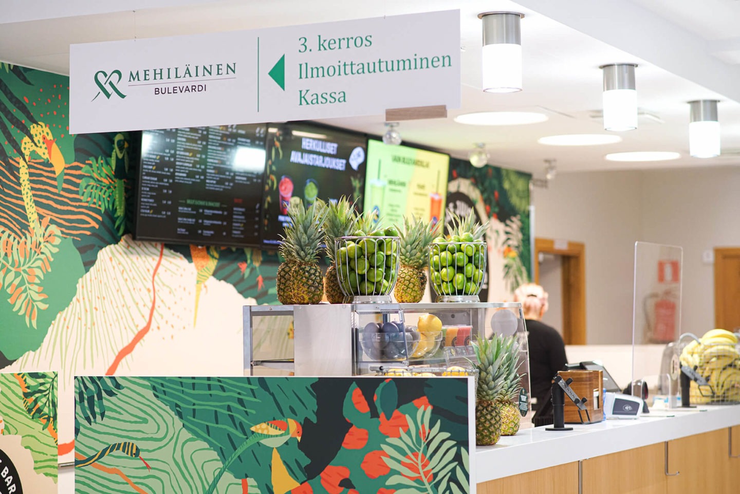 Bulevardi Mehiläinen Puhti Jungle Juice Bar